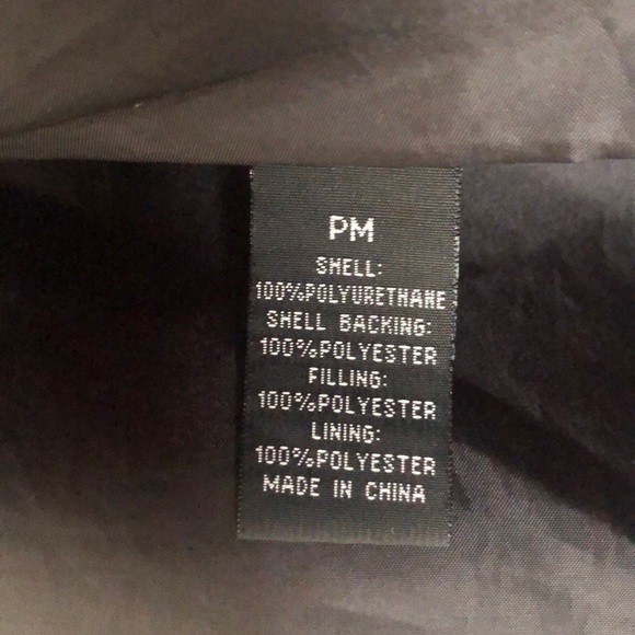 Baccini snake print faux leather jacket NWOT - Picture 8 of 9